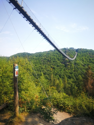 Geierlay - schönste Hängeseilbrücke Deutschlands und ihre Caches