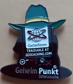 Geoheimnisträger Coin Grün